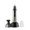 2 in 1 Nose & Ear Trimmer with LED Light,Waterproof Stainless Steel