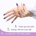 thumbnail image 6 of Candy Lover Gel Nail Polish Set, 6 Lavender Pink Purple Colors Gel Polish, Soak Off UV LED Nail Polish Home Salon Nail Art Manicure Gift Set for Girls Women, 6 of 8