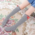 thumbnail image 2 of Baby Girls Knee High Socks, Kids Toddlers Leg Warmer with Butterfly for Age 3-12, 2 of 5