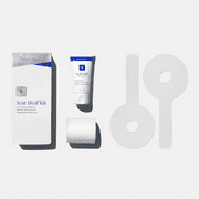 Rejuvaskin Scar Heal Kit - Scar Kit For Breast Scar - Scar Treatment for Soften, Flatten, Reduce and Recover Scars - Scar Gel, Lollipop Pair Silicone Sheet and Medical Tape - Physician Recommended