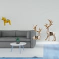 thumbnail image 2 of Escultura De Caballo Y Reno Sueco Dalecarlian, Adorno Coleccionable Para Estantería, Entrada, Armario, Sala De Estar, Oficina, Decoración Del Hogar., 2 of 8
