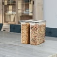 thumbnail image 3 of Sorbus 2 Pack Airtight Food Storage Dispenser Set for Beans, Pasta, Cereals, and More, (2L/8.4 Cups), 3 of 7