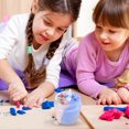 thumbnail image 3 of 2 colores Fruitcake Sludge Toys Seguridad No tóxico Stress Relief Toy para niños niñas, 3 of 7