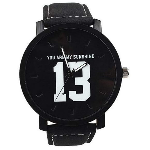 Montre à Quartz Personnalisée à la Mode Simple et Décontractée pour Hommes