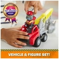 thumbnail image 5 of PAW Patrol, Rubble & Crew Crane Grabber Toy Vehicle with Charger Action Figure, for Ages 3 and up, 5 of 12