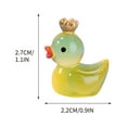 thumbnail image 3 of Fiudx Adornos de Patito Luminoso, Minijuego de 10 Piezas de Resina, Colores Brillantes para Decoración Del Hogar, Manualidades, Accesorios para Peceras, Decoración de Mesa, Narración de Cuentos, Tama, 3 of 4