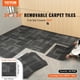 thumbnail image 2 of Alfombra VEVOR, 24 baldosas reutilizables, 60 x 60 cm, color gris mixto, 2 of 9