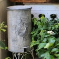 thumbnail image 6 of Vintage Metal Step On Trash Can With Lid 4.5 Gallon Farmhouse Rustic Garbage Can Waste Bin for Kitchen Bathroom Bedroom Porch, 6 of 9