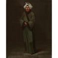 thumbnail image 2 of Jean Baptiste Vanmour 12x14 Gold Ornate Wood Frame and Double Matted Museum Art Print Titled - Mehmet, the Vizir Kahyasi (C. 1727 - C. 1730), 2 of 4