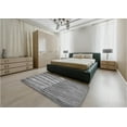 thumbnail image 4 of Ahgly Company Indoor Rectangle Patterned Ash Gray Area Rugs, 2' x 3', 4 of 6