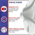 thumbnail image 4 of Whole Parts Washer Washplate Part #W10553968 - Replacement and Compatible With Some Maytag and Whirlpool Washing Machines, 4 of 9