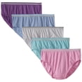 thumbnail image 2 of Fit For Me 5pk Cotton Hi Cut, 2 of 2