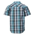 thumbnail image 2 of Gioberti Boys Casual Western Plaid Pearl Snap-on Buttons Short Sleeve Shirt, 2 of 3