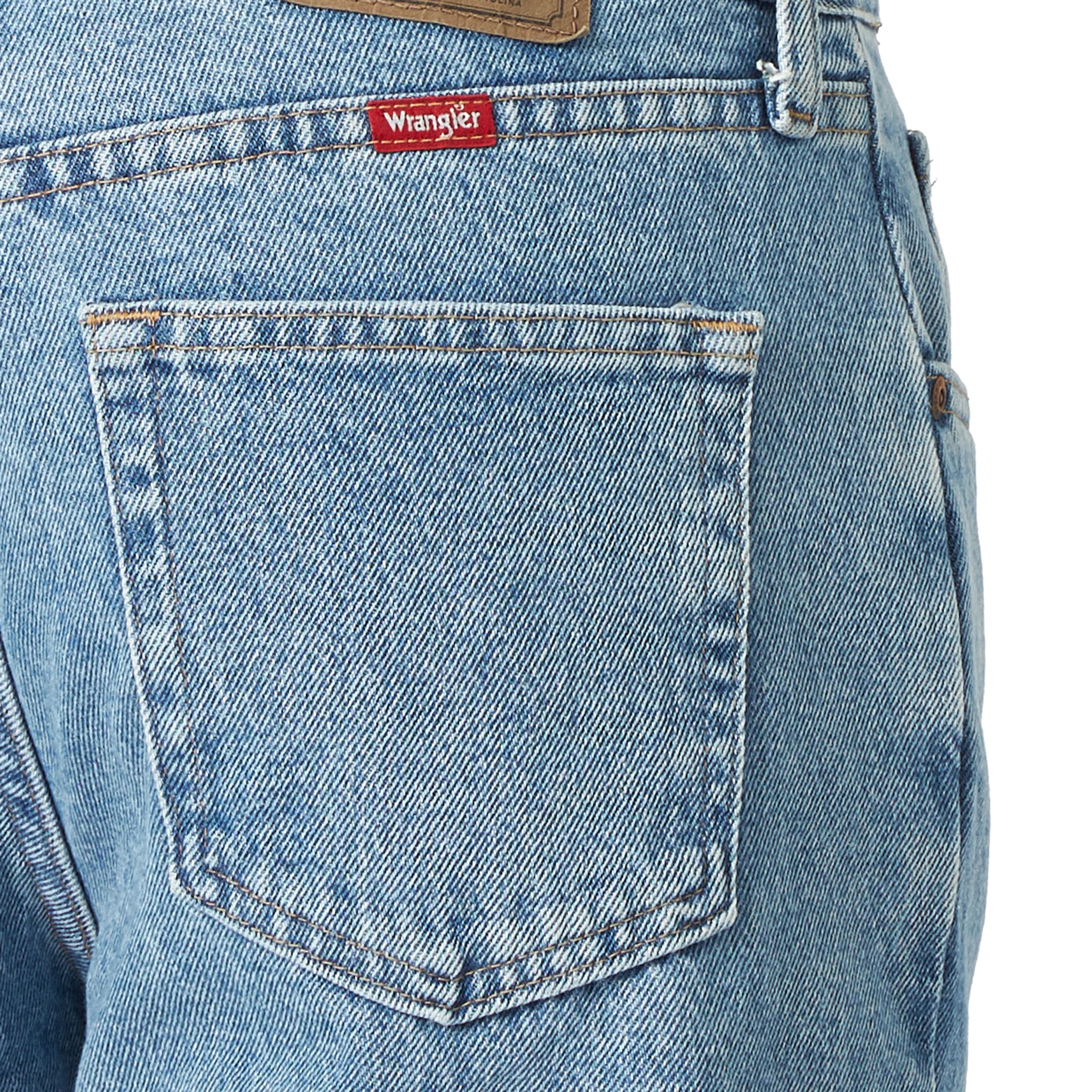 Wrangler Men's and Big Men's Regular Fit Cotton Jeans