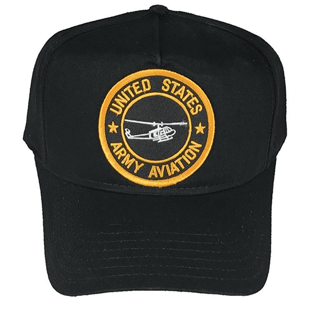 UNITED STATES ARMY AVIATION HAT CAP HUEY UH1 HELICOPTER FORT RUCKER