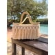 thumbnail image 4 of BOLSA DE PALMA BEIGE CON MACRAME -HECHA A MANO BOLSA ARTESANAL PLAYA MUJER, 4 of 4