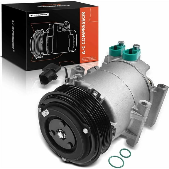 A-Premium AC Compressor with Clutch Compatible with Kia Soul 2012-2013 L4 1.6L Hatchback