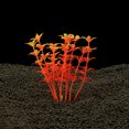 thumbnail image 4 of Greeniant 10 piezas de decoración de acuario realista apariencia realista ecológica para pecera decoración de pecera Artificial decoración del acuario CX35Rojo Verde, 4 of 6