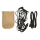 thumbnail image 1 of Acampada de almacenamiento Lanyard 26 Hanging Hole Multifuncional al aire libre Tendedero para mochilero Picnic Viajar Pesca Negro, 1 of 8
