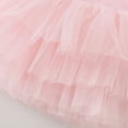 thumbnail image 5 of HAYIMI Child Girls Ballet Dress With Mesh Skirt And Back Rhinestone Detail Short Sleeve Tutu Leotard For Dance Performance And Party Trendy Special Occasion Back To School Swing Flowy Kids Sundress, 5 of 8
