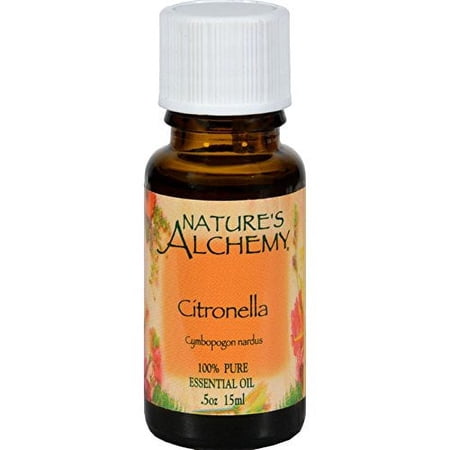 Nature's Alchemy 100% Pure Essential Oil, Citronella 0.5 oz