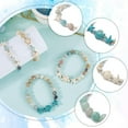 thumbnail image 6 of 1 Box 4 Styles Summer Bracelets Set Beach Bracelet Sets Mixed Gem Stones Blue White Boho Ocean Beach Sea Turtles Tortoise Sea Star Jewelry for Women Trendy 2025 Fashion Party Gifts Favor diy, 6 of 7