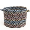 thumbnail image 1 of Rhody Rug WO11B010X008 10 x 8 in. Woodstock Basket, Indigo & Multi Color, 1 of 1