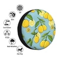thumbnail image 4 of Fotbe Lemon Funda de Llanta de Repuesto con Estampado, Engrosada, Ajuste Universal para Jeep, Remolque, RV, SUV, Camión-17 inch, 4 of 6