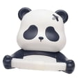 thumbnail image 4 of Soporte para rollo de papel higiénico con forma de animal, dispensador de papel higiénico decorativo para baño, montado en la pared. Panda, 4 of 9