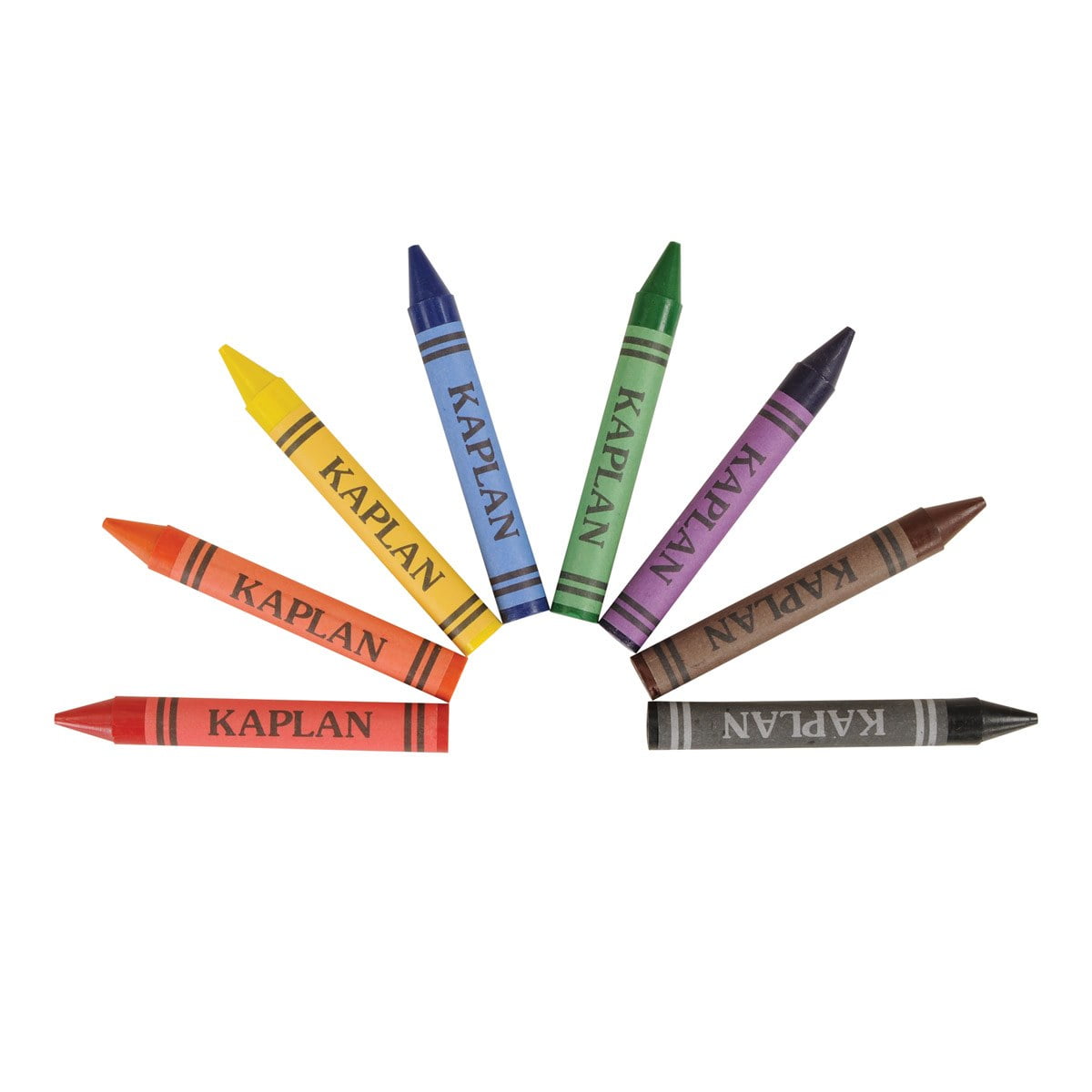 Kaplan Early Learning Company Jumbo Size Crayons Class Pack - 200 Total, 8 Colors