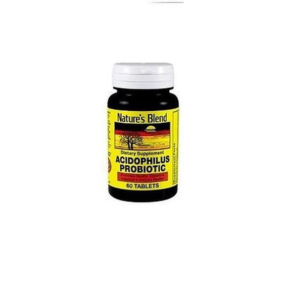 Nature's Blend Acidophilus Probiotic 60 Tablets