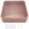 thumbnail image 2 of Vitrina Transparente de Pared para Figuras, Soporte de ExhibicióN Ajustable Caja Expositora Transparente con Puerta, Color Café Lechoso, 2 of 5