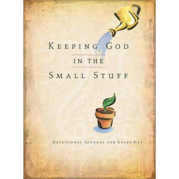 Pre-Owned Keeping God in the Small Stuff Devotional Journal (Hardcover) 1593100280 9781593100285