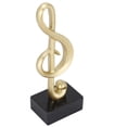 thumbnail image 3 of Exquisite Resin Music Note Decoration, Resin Music Note Ornament, Resin Music Note Figurine For Birthday Present  Thanksgiving Gift, 3 of 7