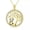 Gold, variant on 925 Silver Plated Cute Panda Chain Necklace Tree Shinny Pendant Gift-Silver