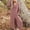 Pink, variant on ZZwxWA Womens Long Sleeve Jumpsuits Casual One Piece Loose Stretchy Jumpsuit Wide Leg Long Pant Rompers with Pockets