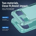 thumbnail image 2 of KOMI for Google Pixel 9 Pro Case, [Shockproof] Military Grade Proof Protection [Fall Prevention] [Anti Fingerprint ] Rugged Protective Phone Case Cover for Google Pixel, Green+Green, 2 of 5