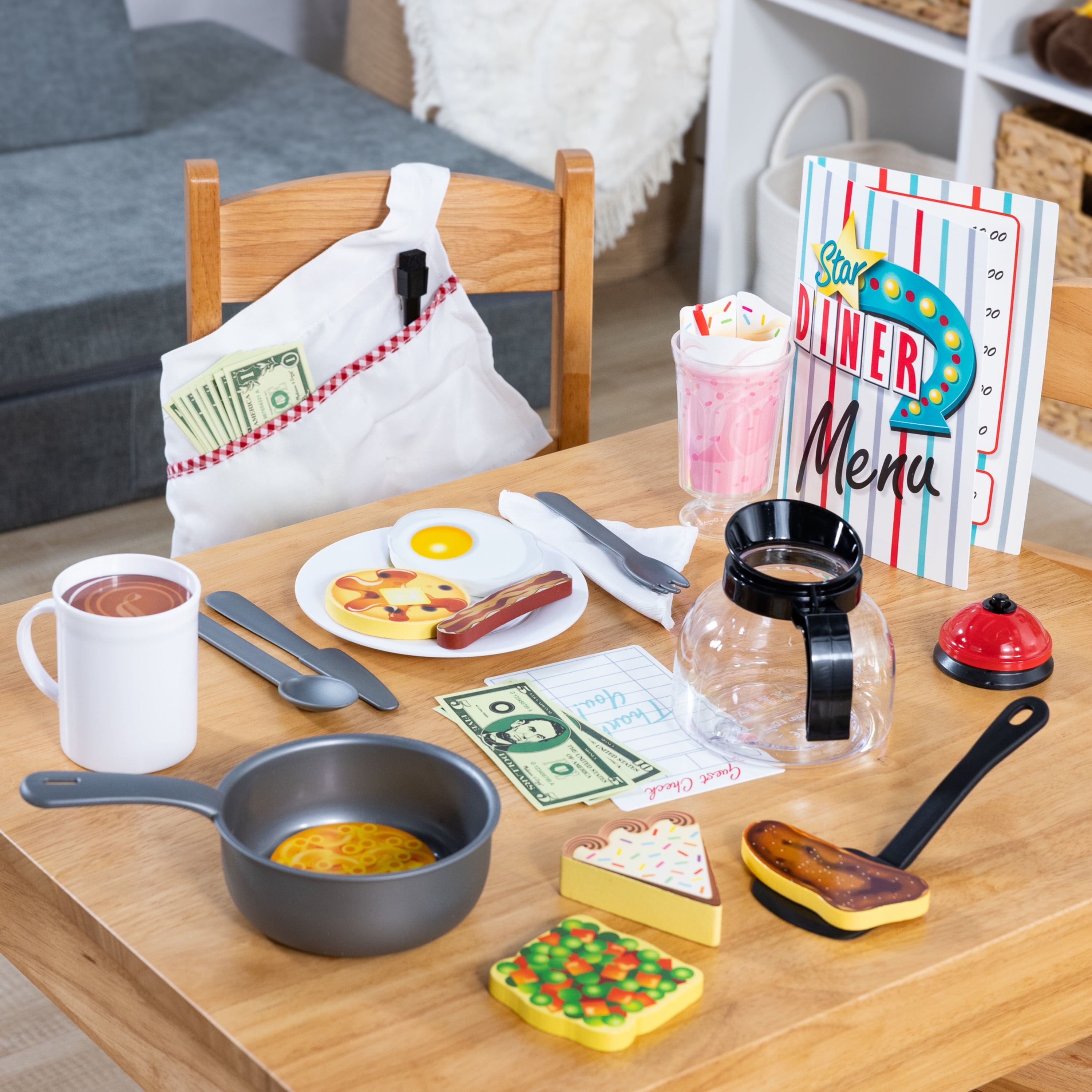 Melissa and doug hotsell diner food set
