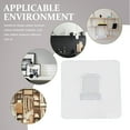 thumbnail image 5 of FUEENIRVA Transparent Adhesive Shelf Support for Storing Easy to Install 24Pcs, 5 of 6