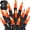 Orange, variant on Morttic 1 Pack 50 LED 16FT Christmas Lights, Battery Operated Fairy Lights Outdoor, Waterproof Mini String Tree Lights with 8 Modes, Decorations for Indoor Patio Garden Party Xmas Decor, Multicolor