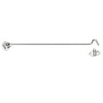 thumbnail image 3 of Uxcell 12" Cabin Hook Eye Latch Stainless Steel 2 Pack, 3 of 5