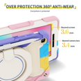 thumbnail image 4 of Elegante funda protectora para Samsung Tab A 8.0 T290 T295: colores vibrantes, soporte giratorio y práctico compartimento para bolígrafo. Alta calidad, resistente a arañazos y antideslizante., 4 of 5