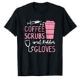 thumbnail image 1 of AALJY Coffee Scrubs And Rubber Gloves Medical Nurse Doct, 1 of 5