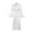 White, variant on Lindreshi Womens Lingeries Clearance Women's Fashion Solid Color Perspective Mesh Sleeves Ice Silk Bathrobe Sexy Nightgown