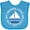 Turquoise, variant on Inktastic My Grandpa Loves Me Grandson Sailboat Boys Baby Bib