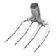thumbnail image 4 of Accesorio de cabezal de rastrillo de jardín Zulema 4 dientes pequeños, 4 of 8