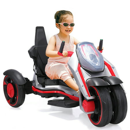 Top Knobs Electric Ride On Toys, Motorcycle Trike for Kids, Battery Powered Ride on Toys For Boys & (Best Motorcycle For Tricycle)