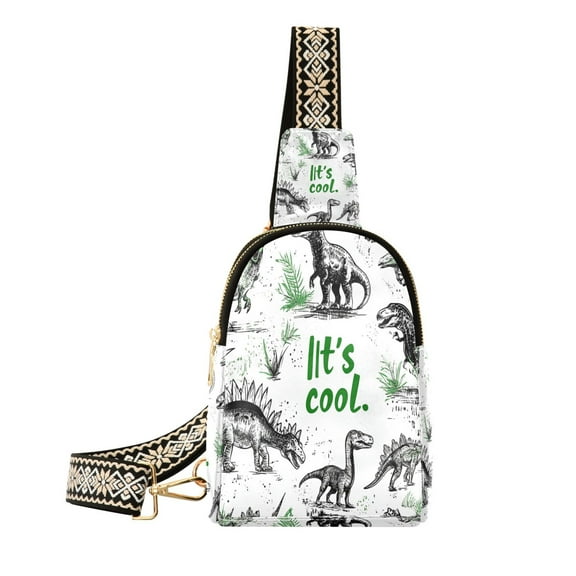 BZSMCE Crossbody Fashion Jurassic Vibe Printed Waist Packs