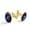 Color 2, variant on Men's Classic Stainless Steel, Universe Space Galaxy Planets Cufflinks Business Wedding Shirts, Golden