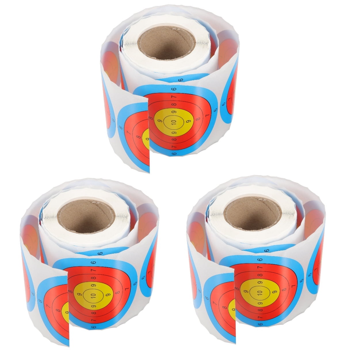 LITINKIMI Self-Adhesive Multi Splatter Targets Durable Fluorescent Spot for Range Use